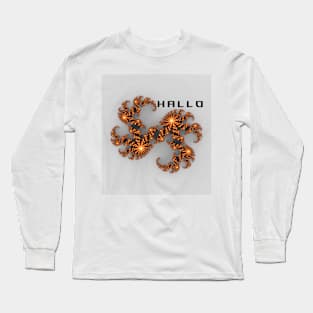 HALLO ORANGE SHIRT Long Sleeve T-Shirt